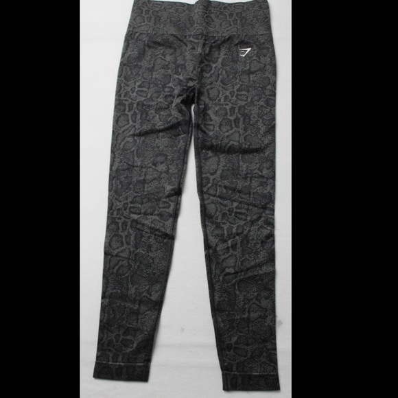 Gymshark Pants - Gymshark Women's Adapt Animal Print Seamless Leggings  Black